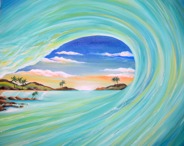 Original of Blue Skies Tide