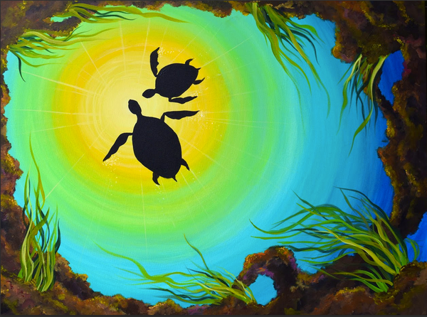 Original of Turtle Kiss