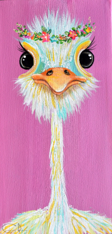 Original of Lady In Pink