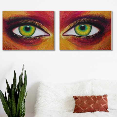 Original of Yellow Diamonds